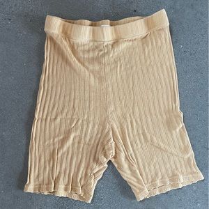 Rudy Jude High Rise Pointelle Bike shorts - lemonade - size M